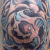 tattoo galleries/ - spiraling wave on elbow - 13474